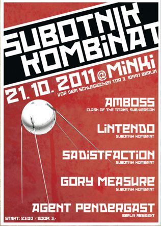 Subotnik Kombinat 2 - Flyer front
